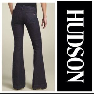 Hudson Reilly Dark Wash Flare Jeans